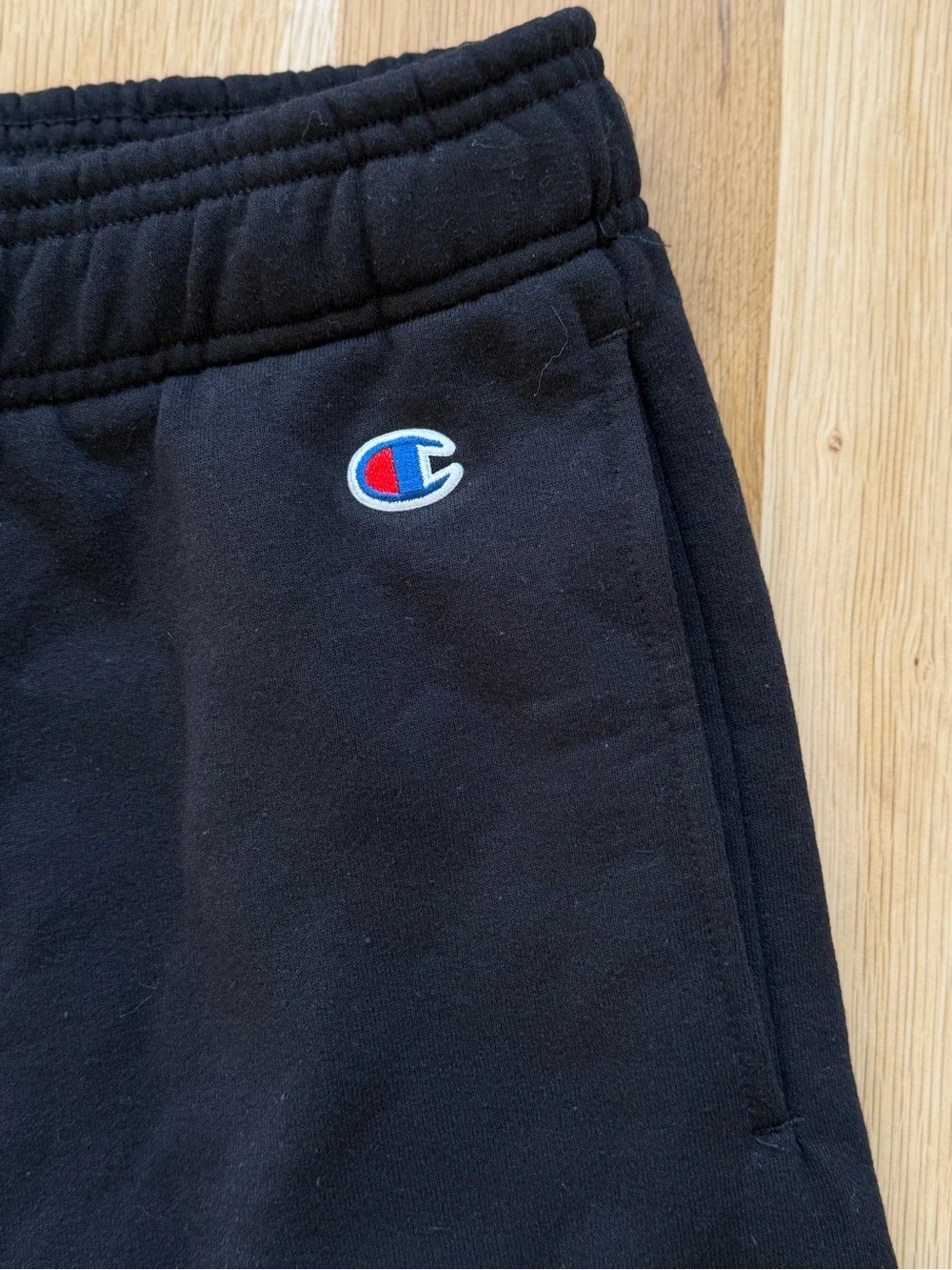 NWT Air Force Champion Black Sweat Shorts - Size M